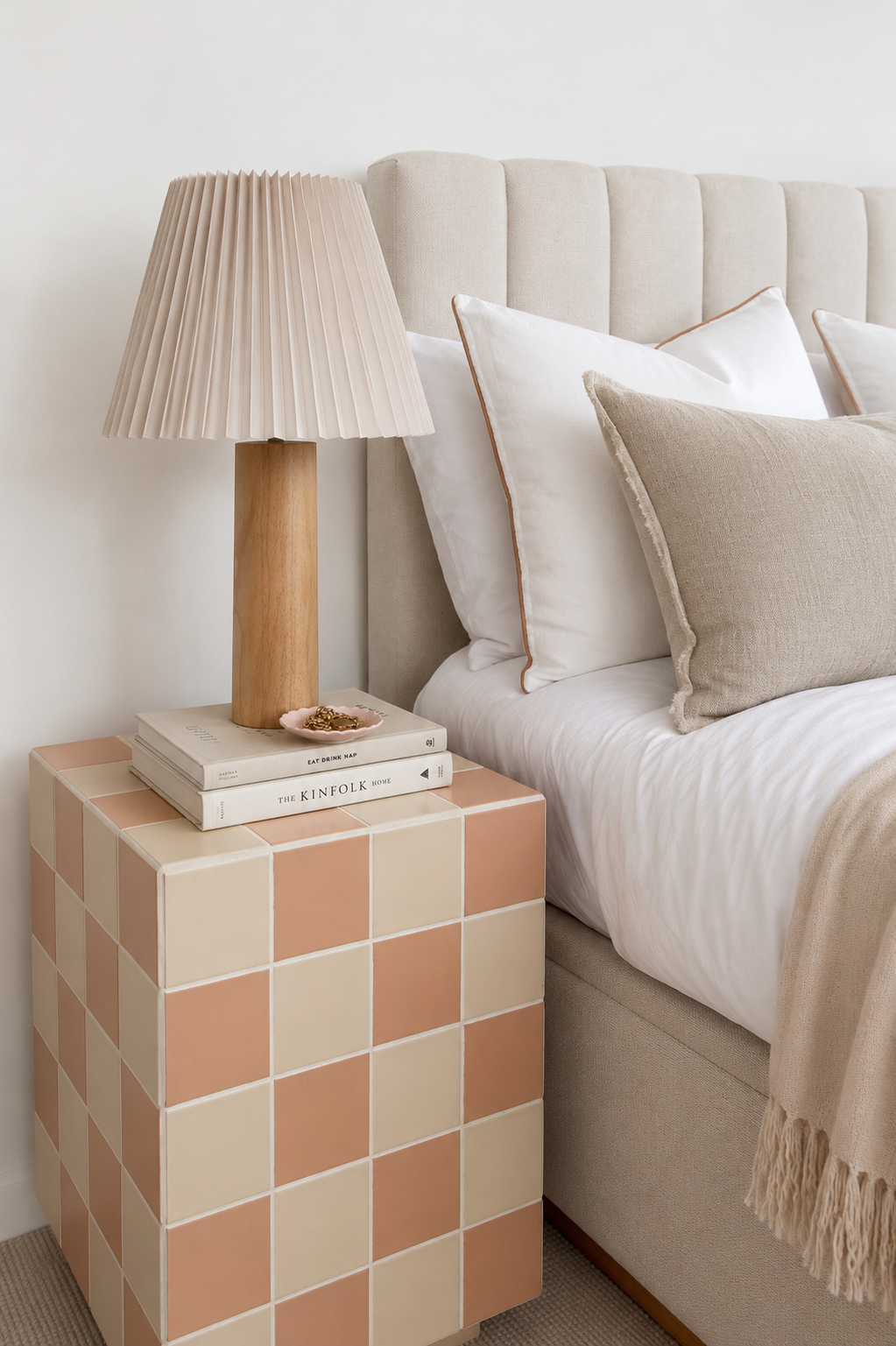 The Arlo · Peach & Cream